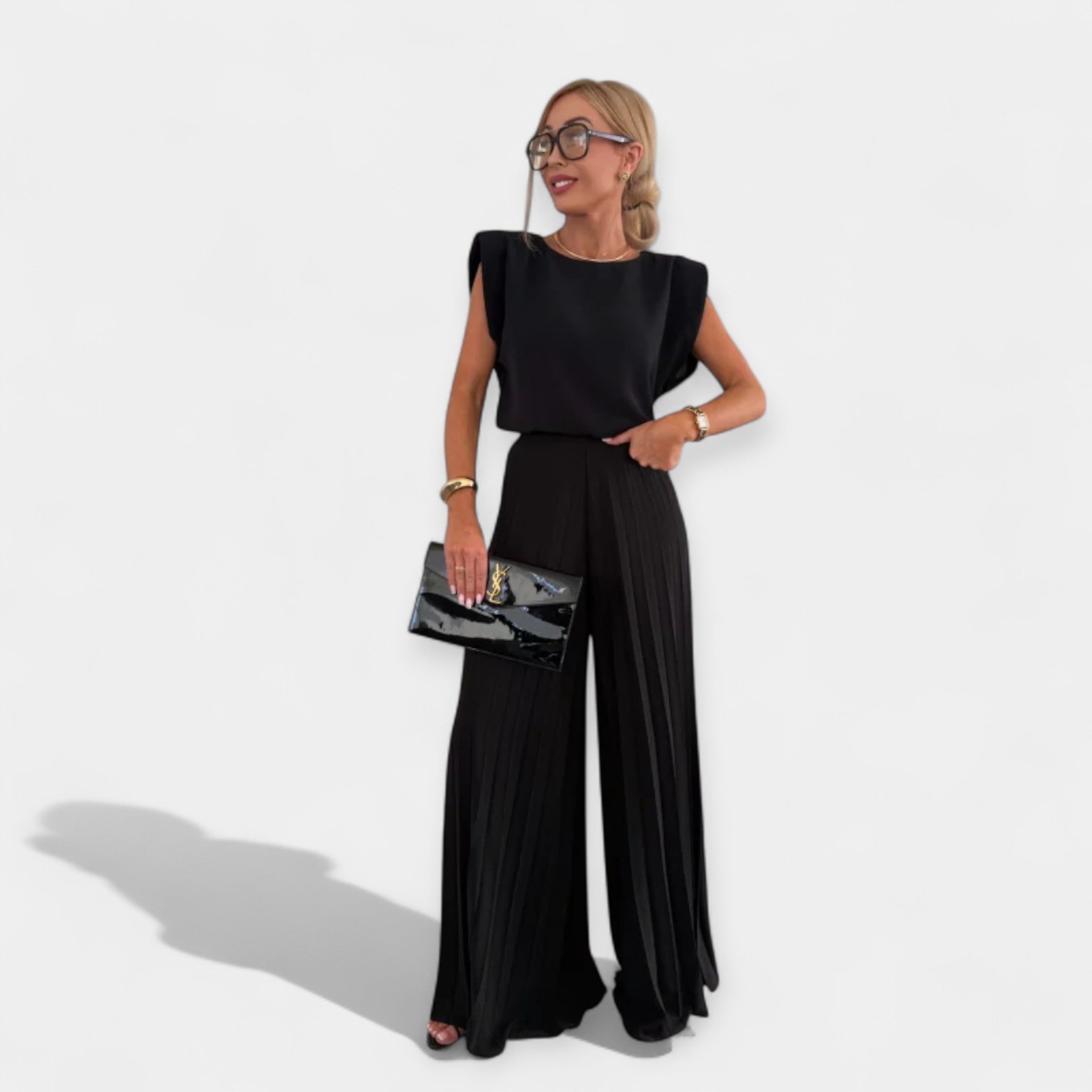 Karolína Exkluzivní Minimalistický Letní Komplet Tílko